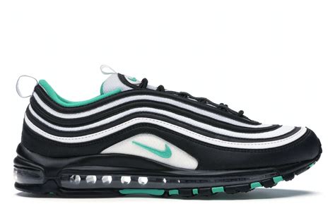 Nike Air Max 97 Black Clear Emerald Men's 